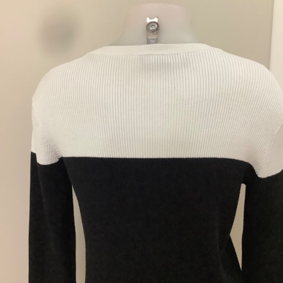 LRL Ralph Lauren Rib-knit Slimming  Sweater MEDIUM - Picture 8 of 13